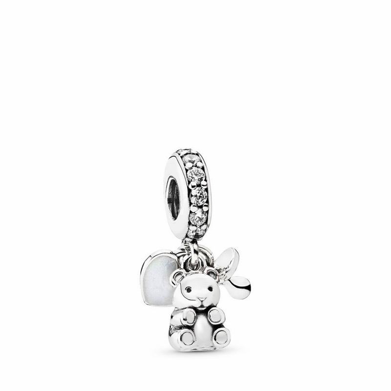 Pandora Australia Baby Treasures Dangle Charm - Sterling Silver | ITCJXW350